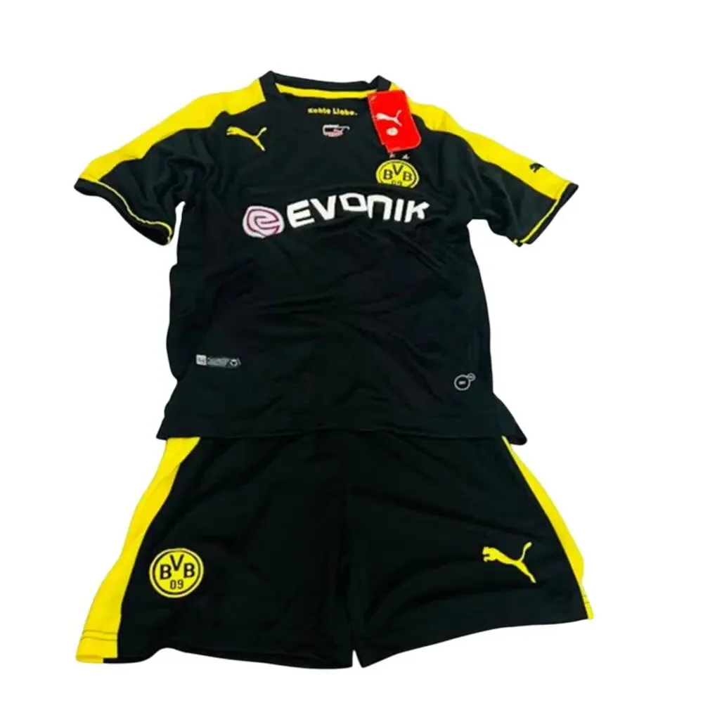 NWT! PUMA Boy's BVB Soccer Jersey  Set‎ Size-28 ( 12-13Years ) - Picture 9 of 10